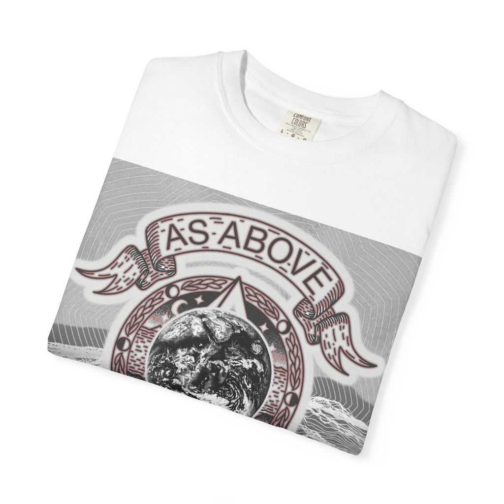 €R¥RPTIK93 AS ABOVE SO BELOW T SHIRT