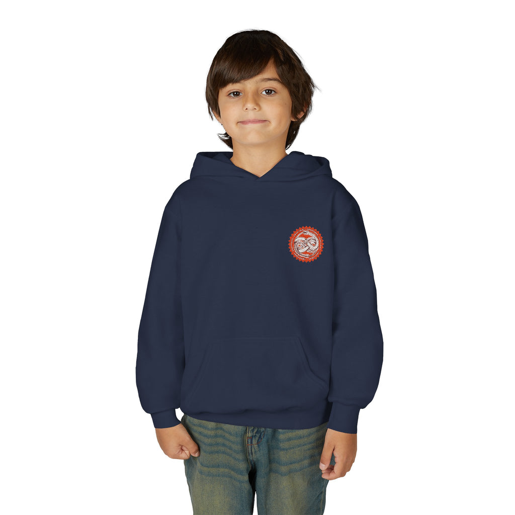 €R¥PTIK93 Youth Uniform embroidery hoodie