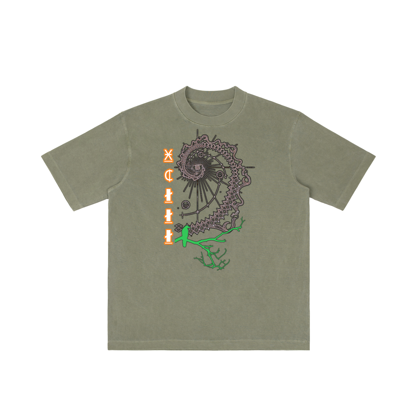 Vintage Wash Drop Shoulder T-shirt