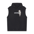 Snow Washed Sleeveless Hoodie
