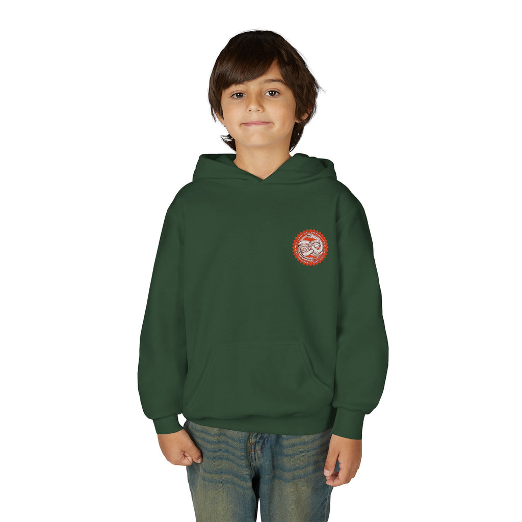€R¥PTIK93 Youth Uniform embroidery hoodie