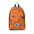Trap sack orange fade book bag