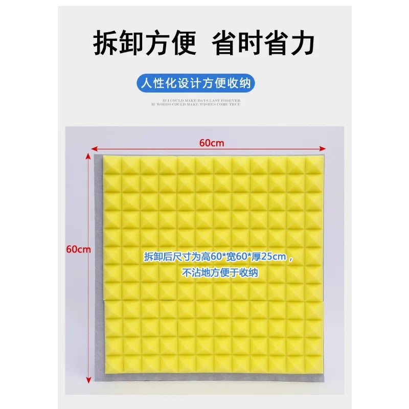 Portable Desktop Recording Studio Noise Reduction Cover for Home Office Reading Sound Insulation