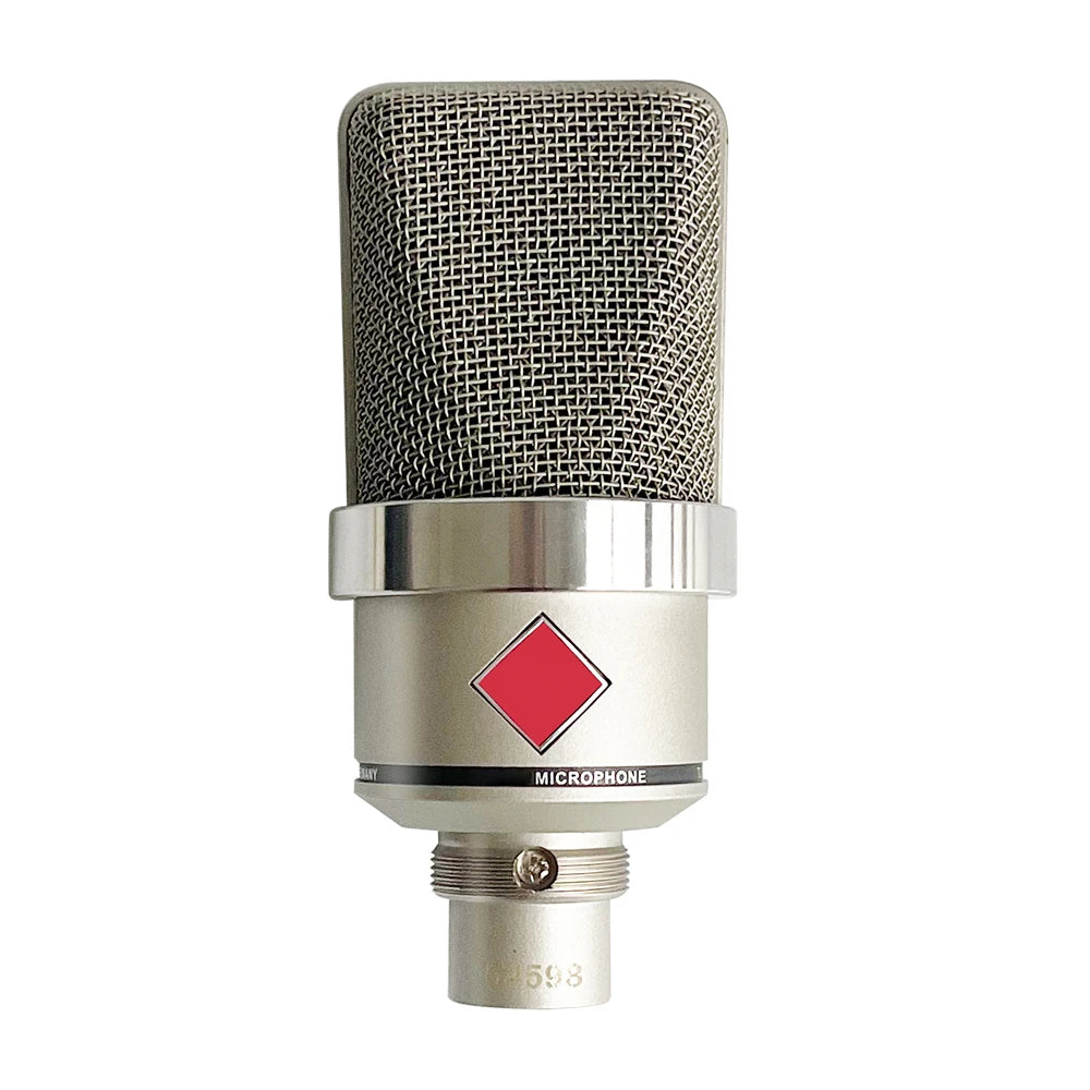 102 Diaphragm Recording Condenser Microphone for Studio Professional Studio in Wired Singing Studios,Metal Microphone