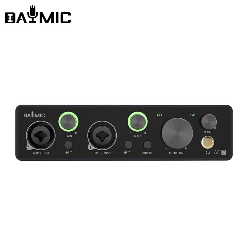 Omega House Beats Audio Interface USB 2-Channel Carbon Gray/Black