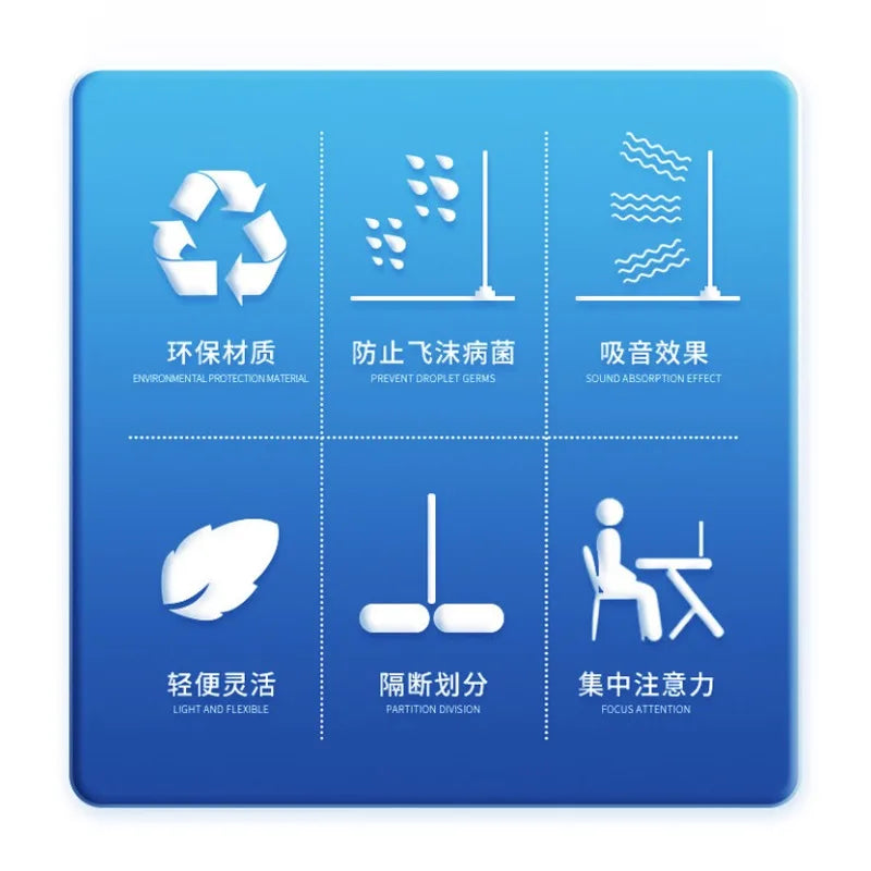 Portable Desktop Recording Studio Noise Reduction Cover for Home Office Reading Sound Insulation